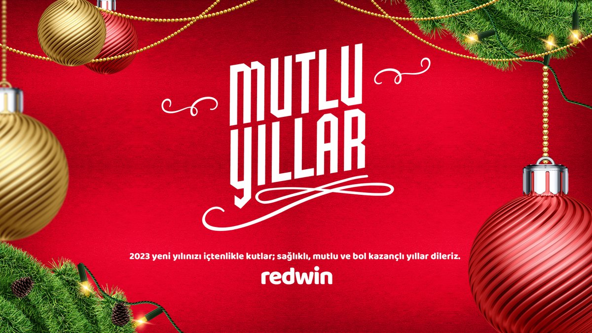 _GuncelRedwin_'s tweet photo. 🥳Yeni yılınızı içtenlikle kutlar; sağlıklı, mutlu ve bol kazançlı yıllar dileriz. https://t.co/LU6cIqLyUc