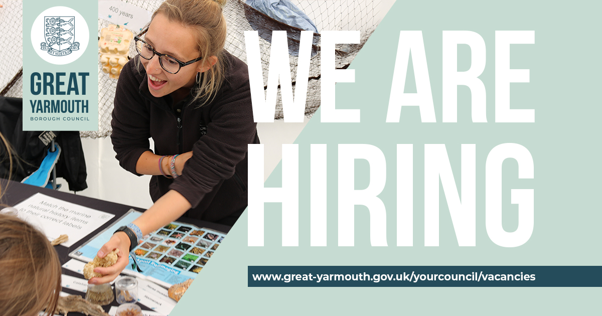 Great Yarmouth Borough Council on Twitter "📢Volunteer Coordinator📢 FTC