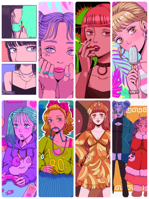 #2022年の絵を振り返る #2022年を振り返る 5月からはじめたアカウントでしたが、イラスト見てもらえたりコメントもらえたりして、とても楽しくお絵描きできました☺️🎨  相互様、今年は大変お世話になりました🙌来年も宜しくお願い致します🙇‍♀️ 2023年は新しいご縁もあるといいなぁ✨