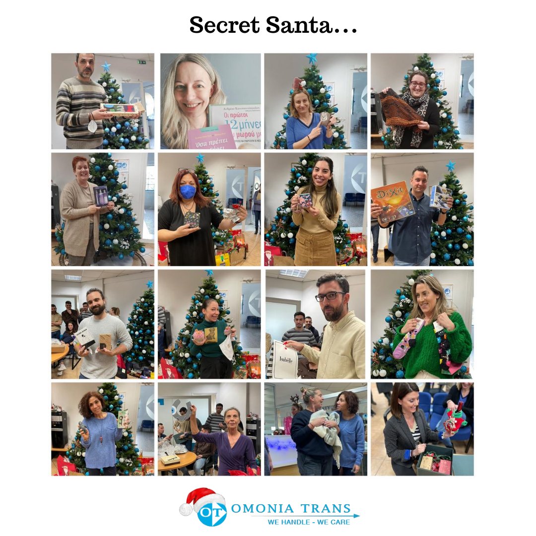 omoniatrans's tweet photo. Secret Santa 🎁🎅

#OmoniaTrans #WeHandleWeCare #internationaltransports #transports #partners #correspodents #network #leader #quality #speed #team #teambuilding #europe #forwarding #agents #forwarding_agents #international_logistics #fashion_logistics #imports #export https://t.co/b1j5q0ndxE