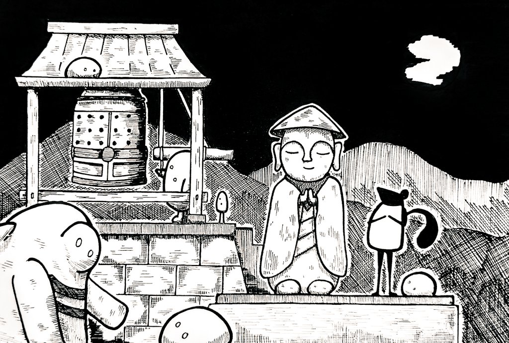 テーマ『除夜の鐘』
今年一年ありがとうございました!
来年も皆様にとってよい一年になりますように
#私の絵柄が好みって人にフォローされたい #1日1絵 #一日一絵 #絵練習 #イラスト練習 #イラスト #絵描きさんと繋がりたい #イラスト好きな人と繋がりたい #art #illusRT #アナログ絵 
