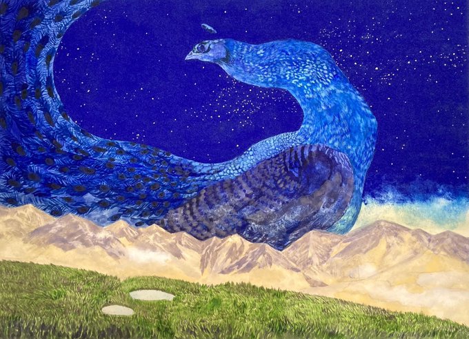 「acrylic paint (medium) night sky」 illustration images(Latest)