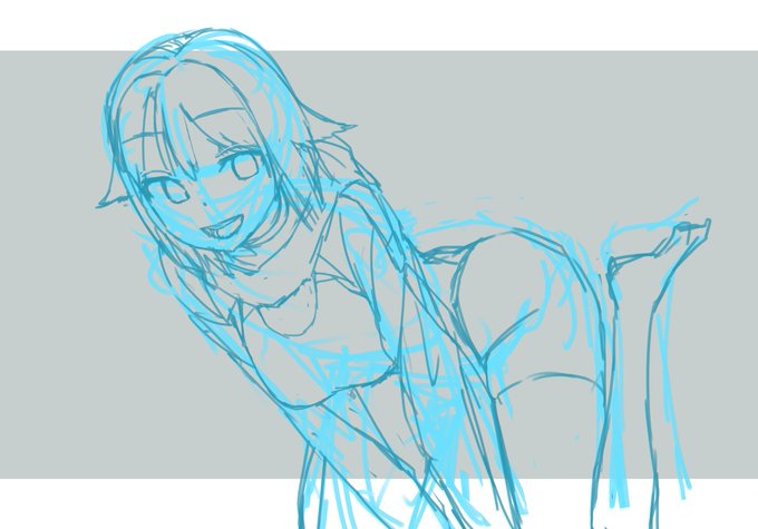 ようやく10周年企画絵でなっとくできる構図が降りてきてテンション上がってる 