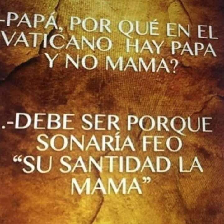 weromexa's tweet photo. @Edgar___es Esa gente debería dejarse ya de tanta tontería e irse un poquito a la mierda, no es humanamente posible   aguantar tanta estupidez.
A este paso los curas... van a tener que llamarse obligatoriamente, todos Francisco 
Para por lo menos que los llamen CURROS 😂😂😂😂 https://t.co/OMxv3eq0Hv