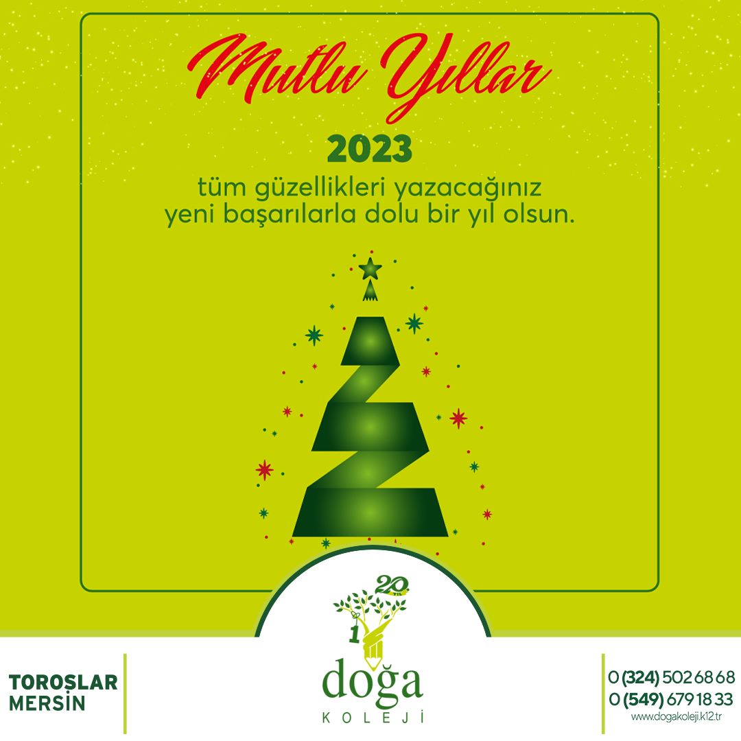 DogaToroslar's tweet photo. Mutlu Yıllar! 🎊🎄🎉 https://t.co/gXTXa9za6I