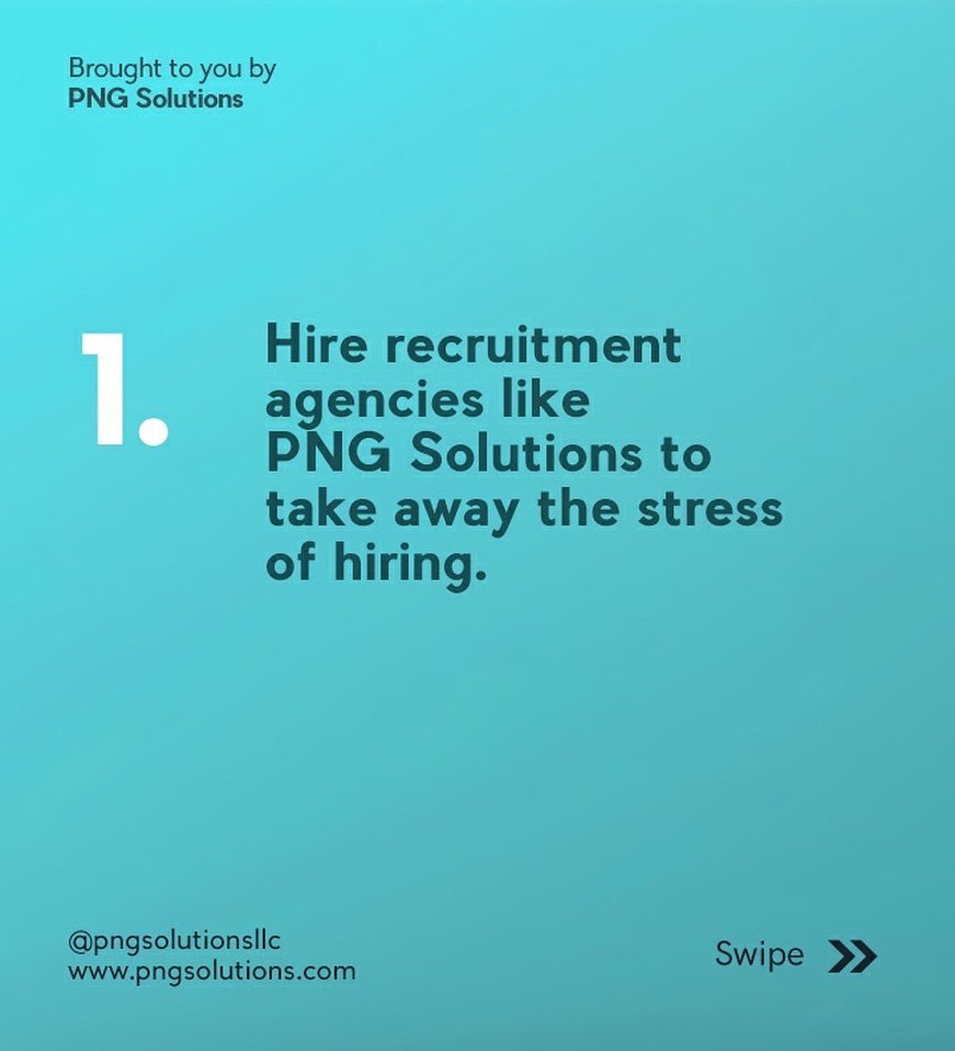 pngsolutionsllc's tweet image. Recruiting the right candidate can be made easy by following the steps above. 

 #pngsolutions #recruitment #recruiting #recruitmentagency #healthcarerecruitment #nursing #rn #travelnurse #healthcareprofessional