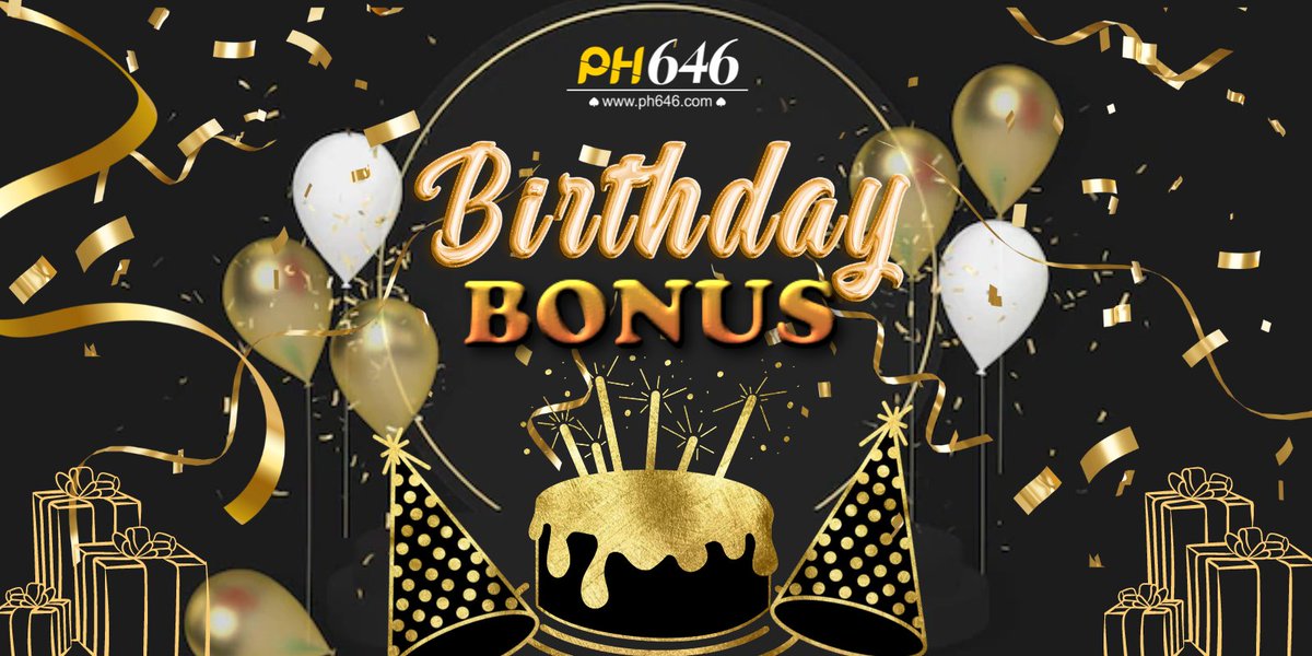 PH646Official_'s tweet photo. 🎉 PH646 BIRTHDAY BONUS 🎉

🎁 Birthday mo ba? may pa birthday bonus na handog sayo ang PH646 0 - 38,888 PHP bonus  depends on your VIP level.💰

🎯 Let's PLAY and WIN!

📥 REGISTER HERE:
➡️ https://t.co/2j6ImERR3W

🪧 Follow our Lodi646 Official SNS:
➡️ https://t.co/1qzbInmk1L https://t.co/1HhMU7RTLa