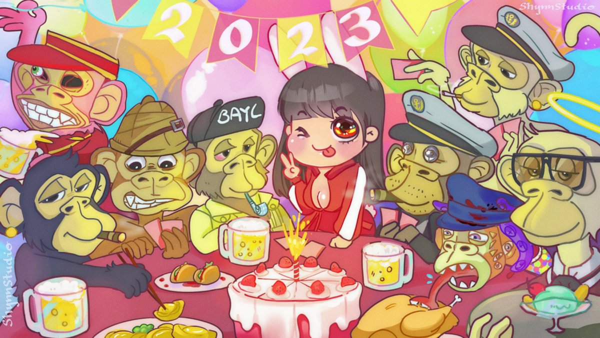 Yumi is now yumipx.eth ☺️

Here's my first <a href="/BoredApeYC/">Bored Ape Yacht Club 🍌</a> fans art.❤️Just wanted to show appreciation to my new friends in Bayc especially my secret Santa for such a meaningful Xmas gift.

And…Thanks everyone, its been a blessed and wonderful year since I've joined the space 🥰