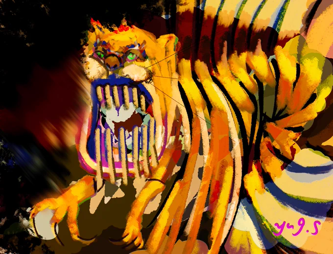 すみません。干支を間違えて虎を描いてしまいました。本年も残り少ないですがよろしくお願いします! 