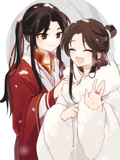 描き納め花怜皆様どうぞ良いお年を～!#TGCF #天官赐福 #천관사복 