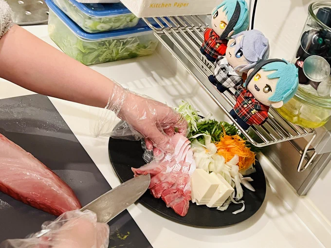 鰤王andおせち研修するぬい鰤寿司と鰤しゃぶうますぎる 