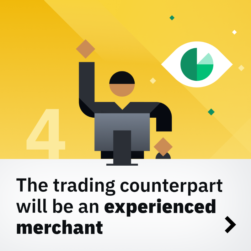 binance's tweet photo. #Binance P2P Express allows you to directly place an order by entering the fiat amount you want to buy or sell. 

Swipe for the benefits 👉