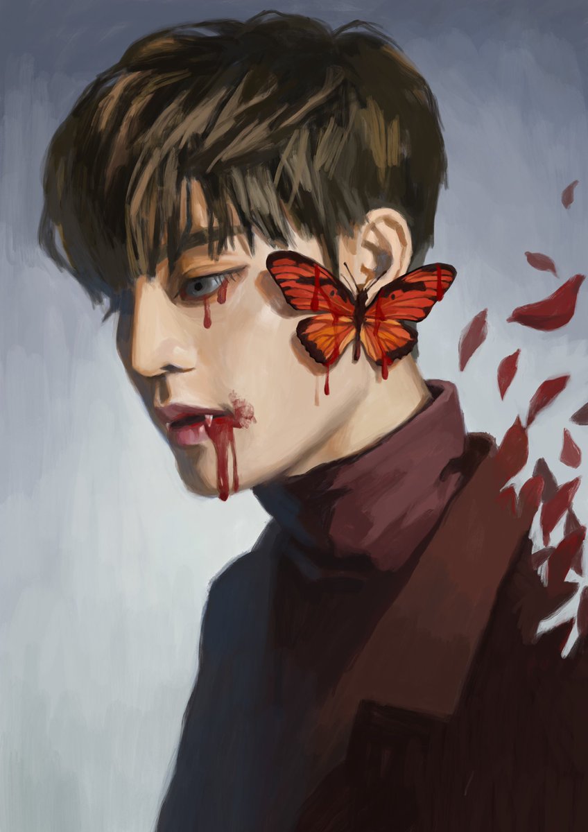 not_real_bug's tweet photo. Vampire Ⅱ

#태일
#TAEIL
#NCT127 
#NCTFanart

2021.10.30 https://t.co/EkyKWjC1x3