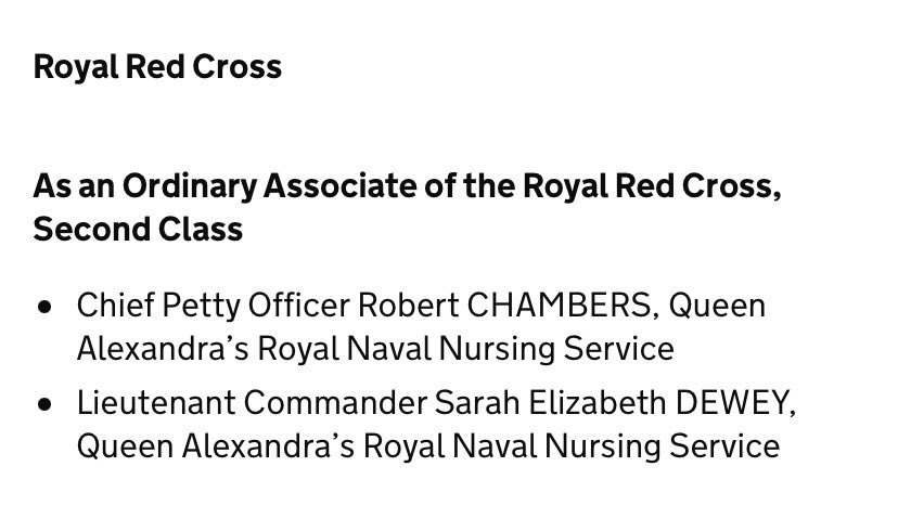 Head of the Naval Nursing Service tweet media