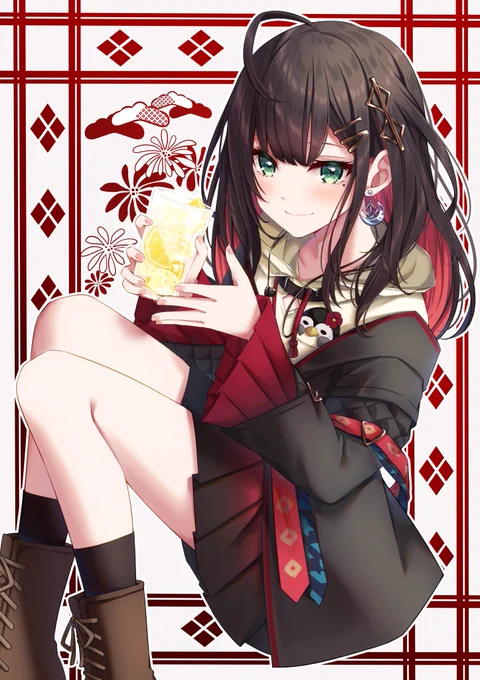 2022年もありがとうございました!イラストたくさんの人に見てもらえて嬉しかったですご依頼やskebリクエストもたくさんありがとう!来年も楽しくたくさん描いていくのでよろしくお願いします 