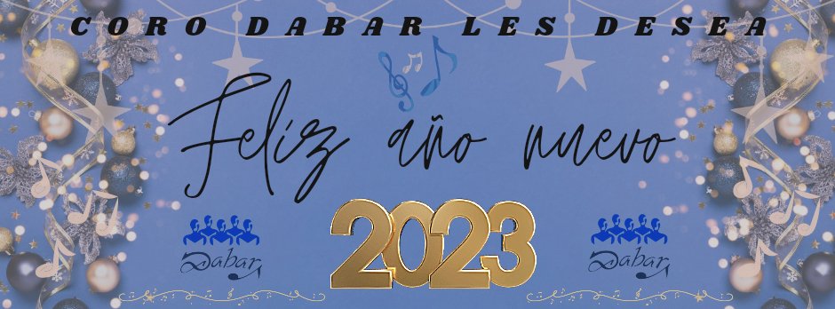coro_dabar's tweet photo. @coro_dabar desea que la Música acompañe cada segundo del nuevo año que comienza.
Salud, paz y MÚSICA 🎶🎵🎶🎵🎶

#HaciendoDabar #ÚneteADabar #FelizAnoNuevo2023 https://t.co/SwB1RYfh5p