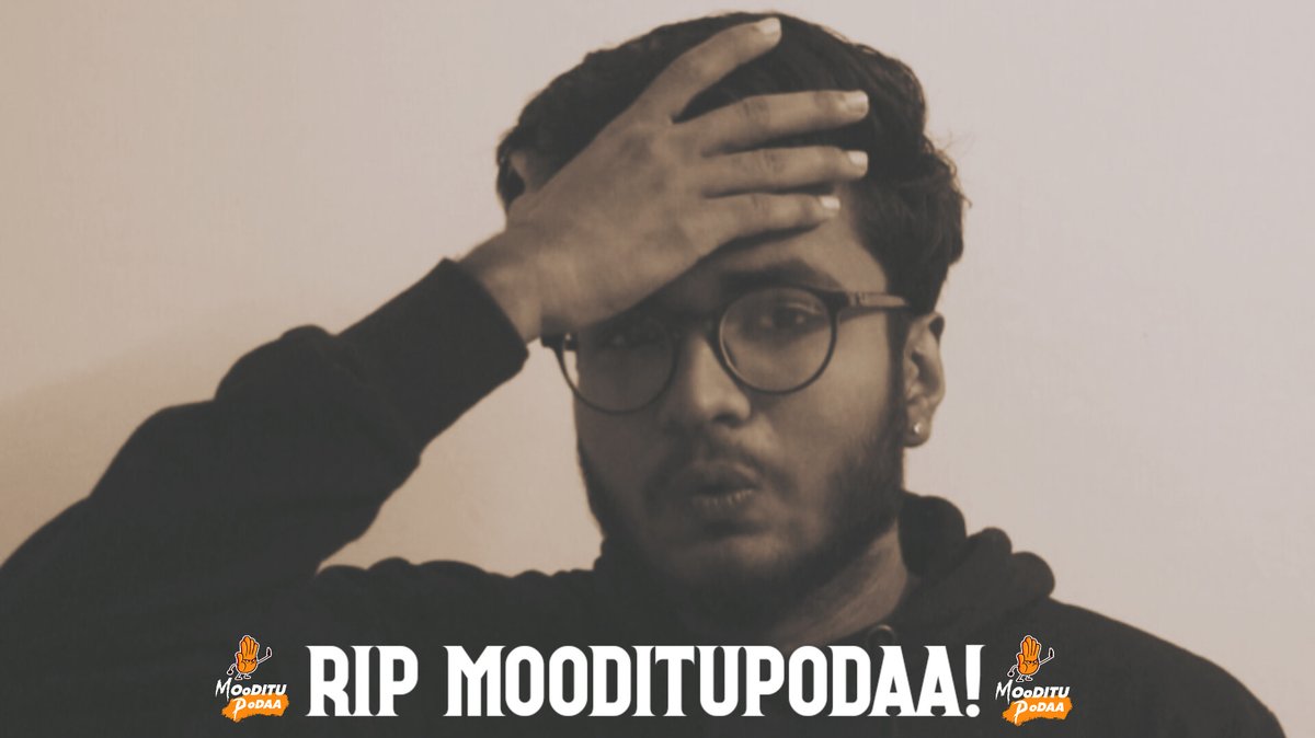seriok_official's tweet photo. The Last Video From @MoodituPodaa YouTube 😥
To Know The Reason, Watch This: https://t.co/Ziz2PcAqqk

#SeriOK | @daya__mc | #YouTube https://t.co/JPQwvxmtxp