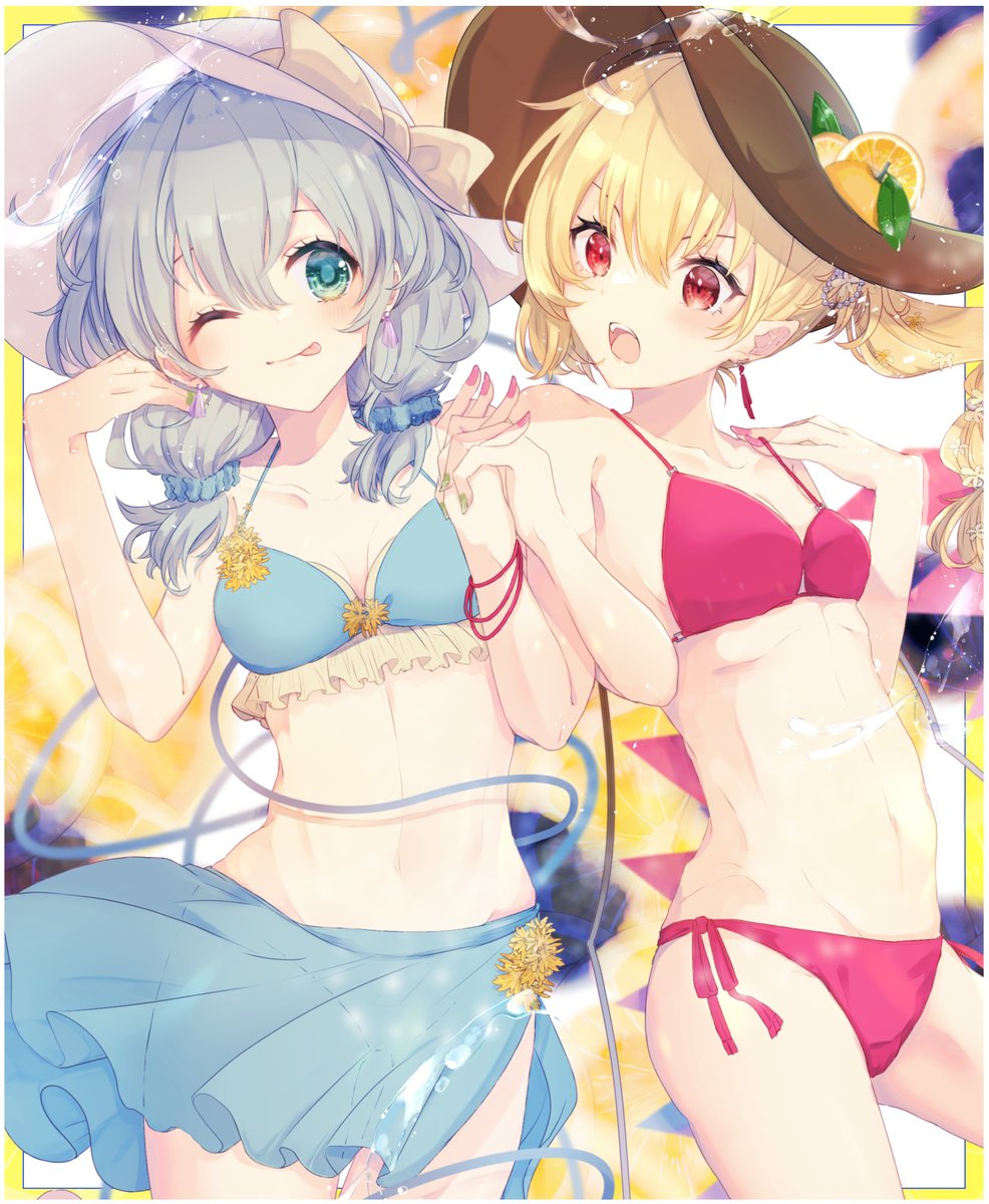 アリス・マーガトロイド ,フランドール・スカーレット ,博麗霊夢 ,霧雨魔理沙 ,東風谷早苗 ,古明地こいし ,鈴仙・優曇華院・イナバ ,レミリア・スカーレット ,上海人形 「#2022年自分が選ぶ今年の4枚2022年、あまり絵を描いていない! 」|あおいのイラスト