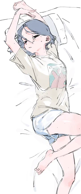 今年はホクロちゃんが生まれた年だったな女の子描くのが本当に楽しい年だった 