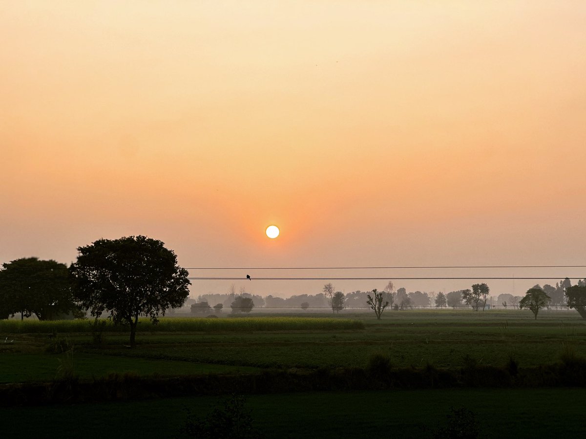 Last SUNSET of 2022 
#2022 #sunset #evening #goodbye2022 
<a href="/BagpatDm/">DM Baghpat</a>