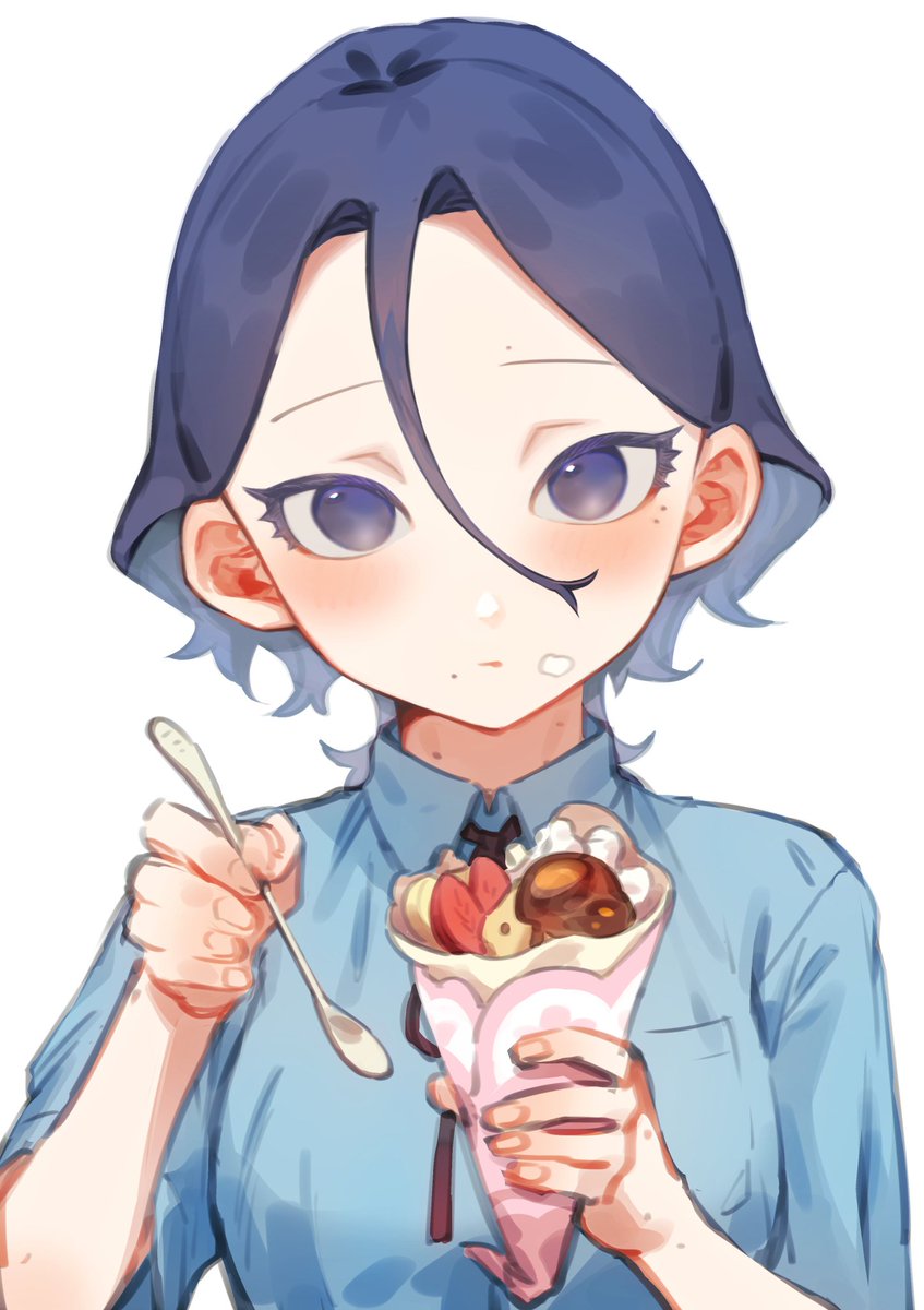「今年はホクロちゃんが生まれた年だったな女の子描くのが本当に楽しい年だった 」|まろまゆのイラスト