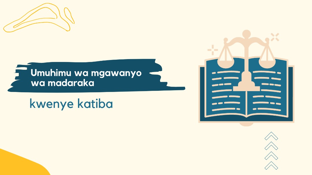 “Katiba iliyotengenezwa 1962 ambayo ndio inafanana na katiba tuliyonayo inampa Rais madaraka mengi na nguvu ya teuzi kubwa” …. Changamoto za katiba ya sasa ni pamoja na madaraka makubwa aliyonayo Rais, hakuna udhibiti wa madaraka haya —  <a href="/Oleshangay/">Joseph Oleshangay</a> youtu.be/en857YxpRtw