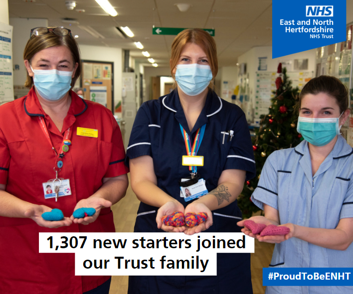 East and North Hertfordshire Teaching NHS Trust tweet media