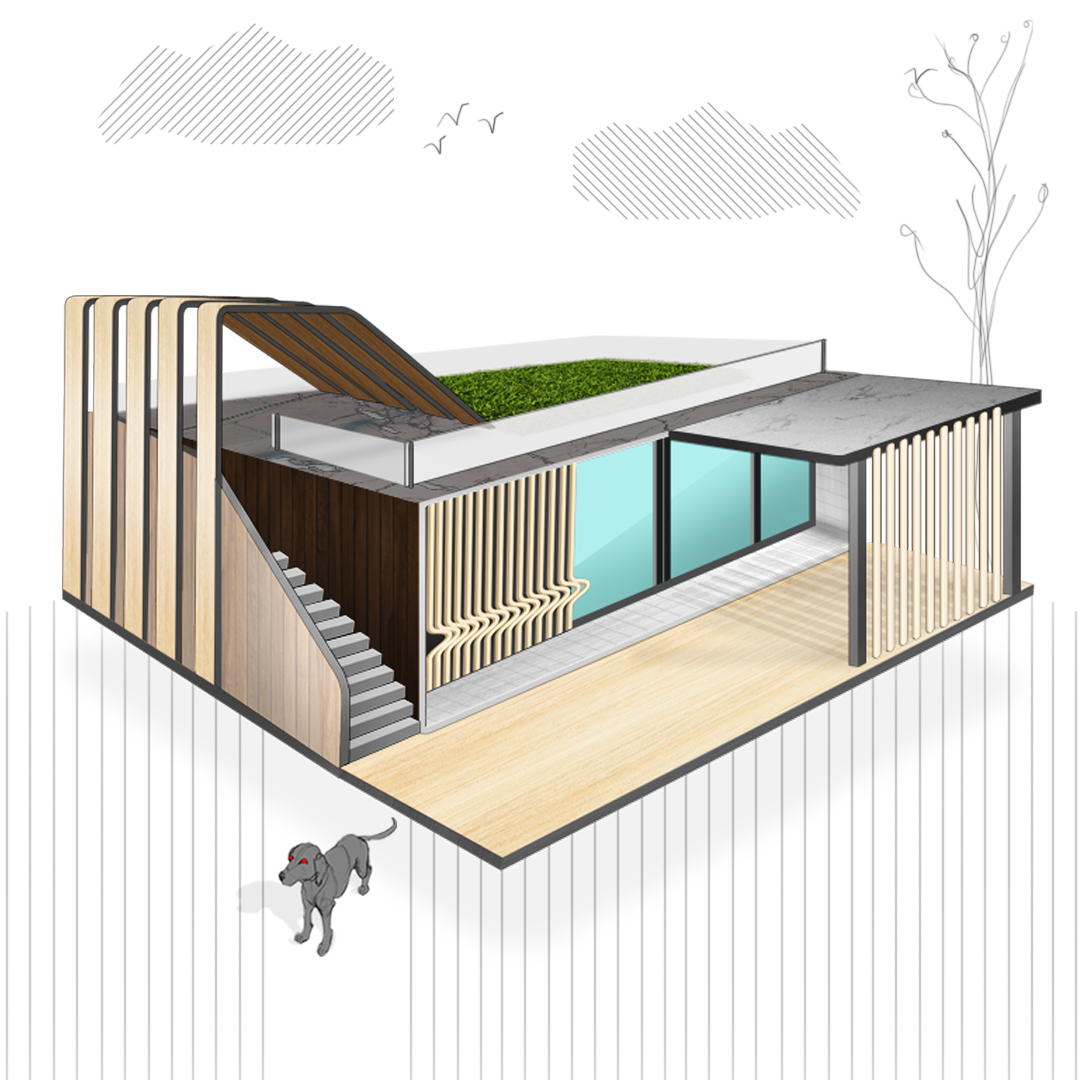 CavansiteD's tweet photo. Bringing new life to old shipping containers! Check out this concept sketch for a unique and sustainable home design 🏠

#shippingcontainer #shippingcontainerhouse #sustainableliving #conceptsketch #house #architecture #design #cavansitedesigns #fiverr #wooden #containerhouse https://t.co/Kl6mOkDNWr