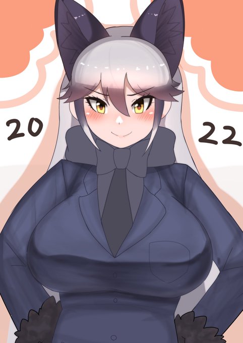 皆様、2022年もお疲れ様でした〜！来年もイラストと共によろしくお願いします！🦊#けものフレンズ 