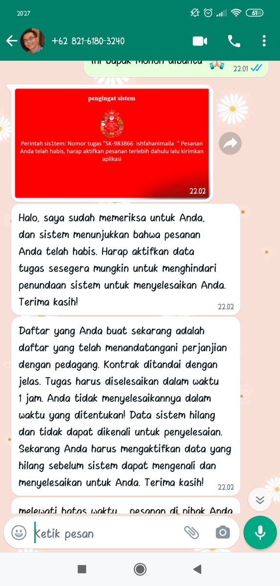 bayziz_'s tweet photo. Cewe gua udah berhasil jalanin misinya, tapi karena ngerjainya ga sesuai dengan waktu yg dikasih, akhirnya akun cewe gua di bekuin gitu. Habis itu dia diarahin buat di proses buka akun tapi harus trf sesuai saldo yg udah dia kasih dan keuntungan yg udah dia dapet.. https://t.co/qvwdh8rGED