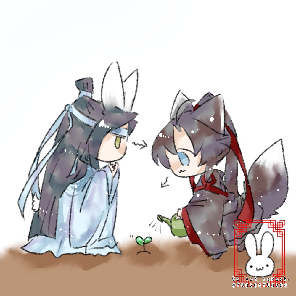 「#MDZS AU 」|うさぎ🍥4月交流会参加予定のイラスト