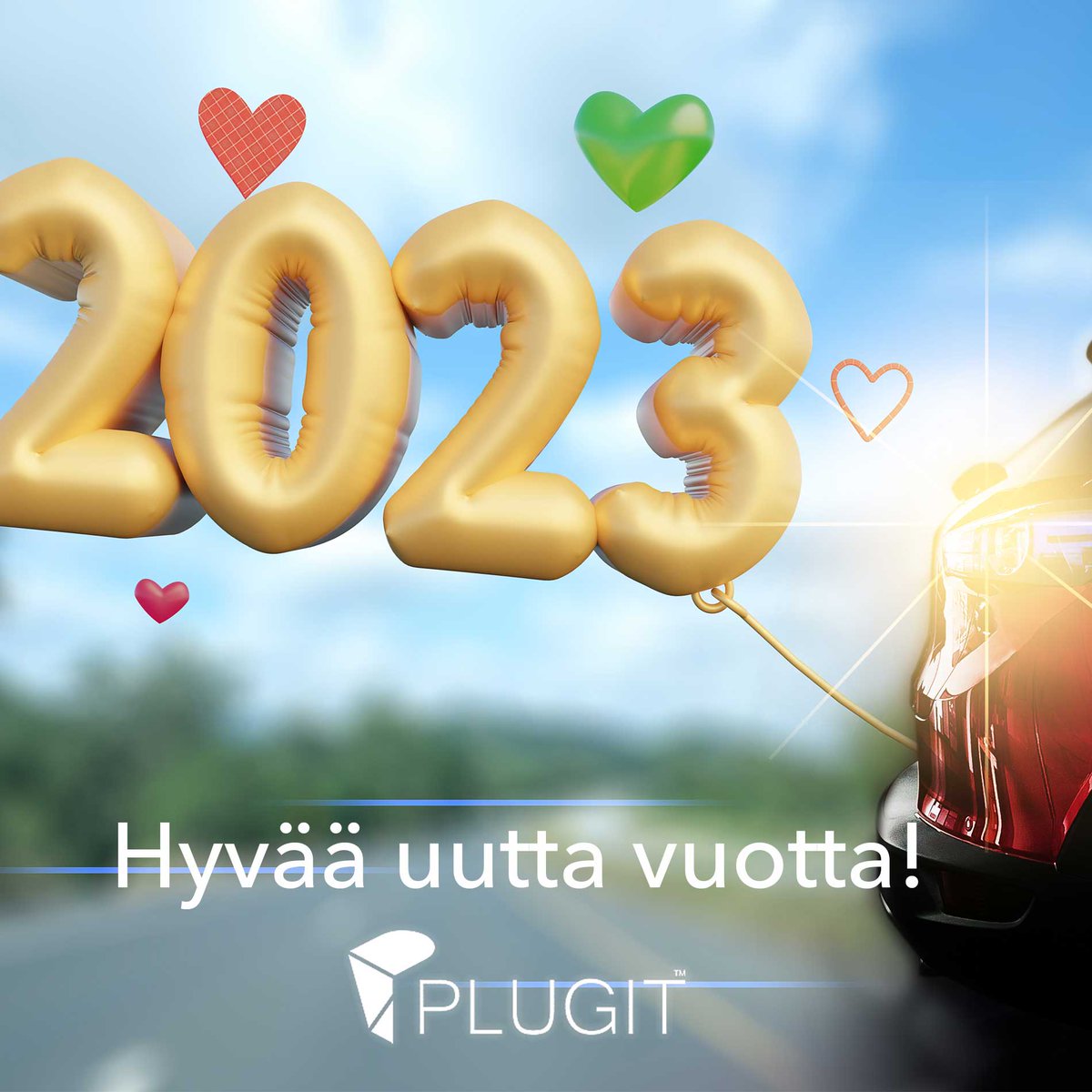 Happy New Year 2023! Hyvää uutta vuotta!