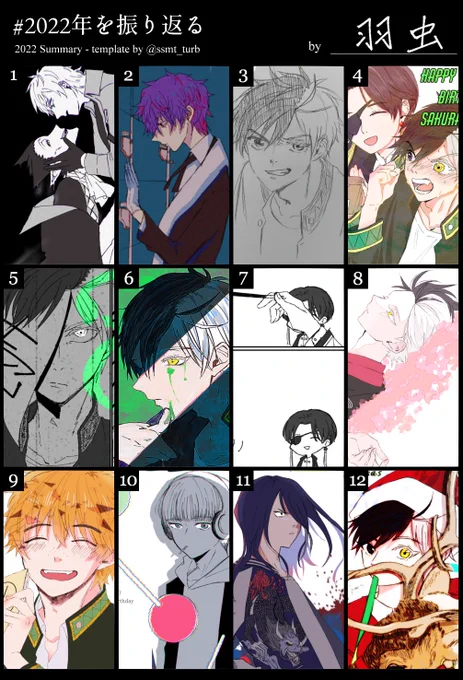 #2022年を振り返る
テンプレお借りしました!
他お気に入り!

今年もありがとうございました〜!
来年もよろしくお願いします! 