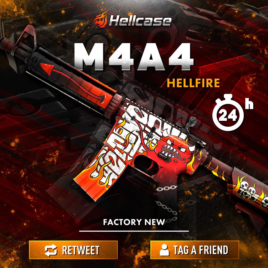 hellcasecom's tweet image. 🎁 FAST GIVEAWAY 🏁

👇 Tag The Best Friend &amp;amp; Like
🚀 Follow us
🔥 Retweet this post
😎 The last winner was @ftlalpha5222 

#hellcase #csgo #csgoskin #csgoskins #csgoskinsgiveaway #csgocases #csgocase #hellcasegiveaway #csgoskinsfree #csgoskinsgiveaway