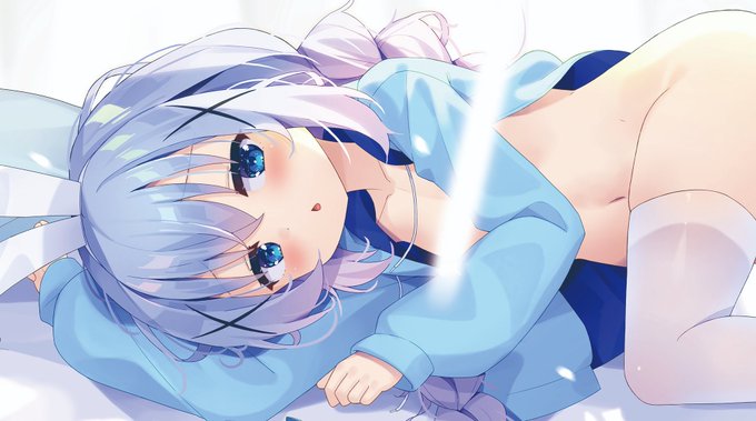 「早く入れてください...」
#ごちうさ 