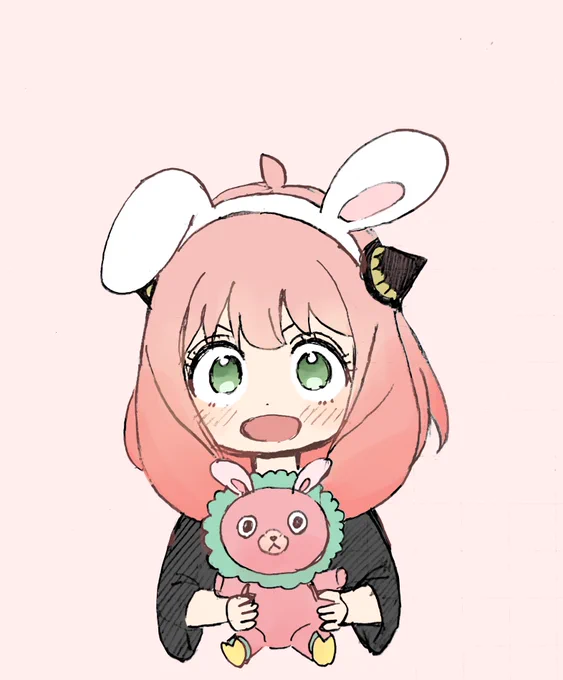 #新しいプロフィール画像 フライングだけどうさ耳アーニャ!! 