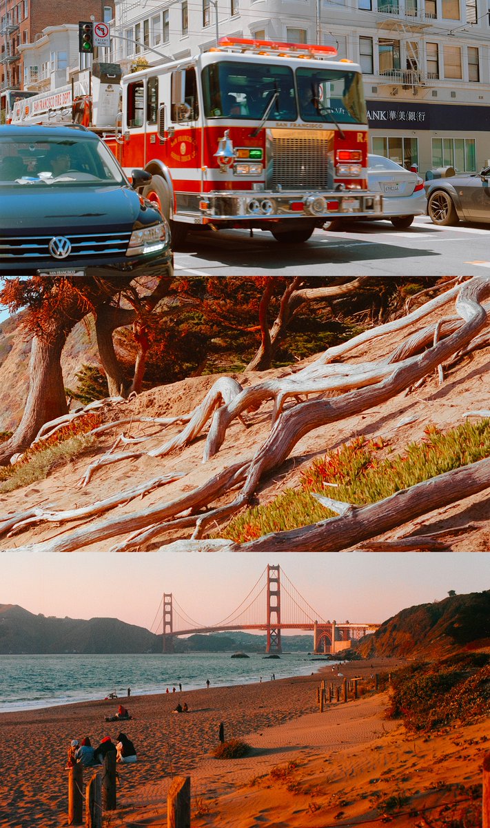 San Francisco on film (open to see more)