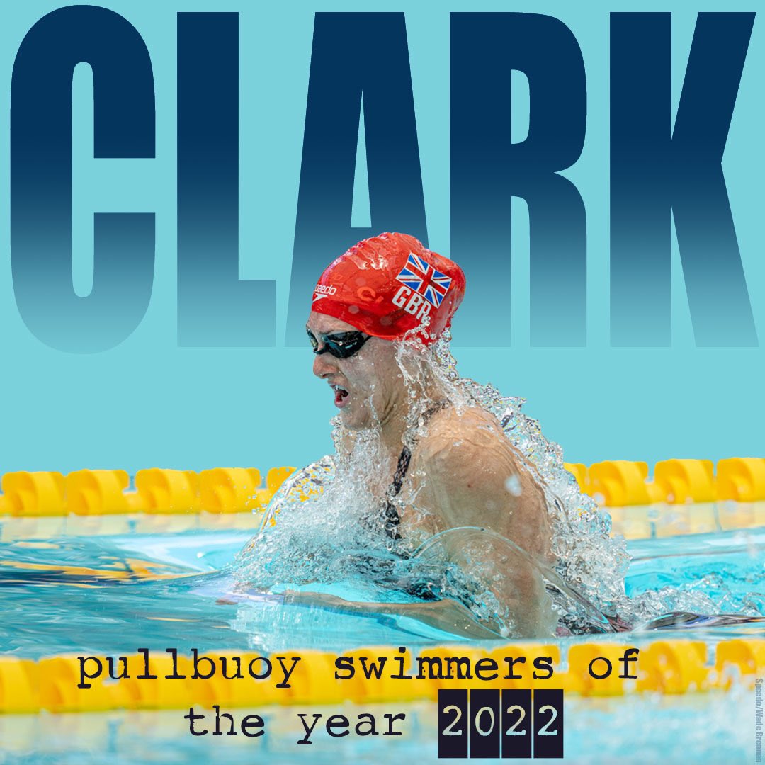 pullbuoy's tweet photo. The Pullbuoy female swimmer of the year for 2022 is… @Imiclark1999 - two international solo medals &amp; two British Records in a year of grabbing opportunities when they arose 

See all the winners in the 23rd annual Pullbuoy Swimmer of the Year here: https://t.co/cC9Dznxwv4 https://t.co/oQc25w92Gb