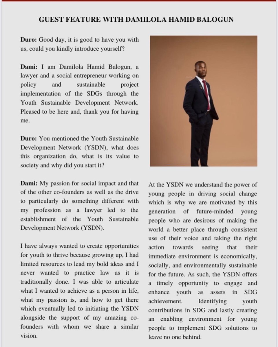 TheDammyBalogun's tweet photo. Thank you Krisullis for the feature✨

#TDB

🔗https://t.co/xYOCqaNdIA https://t.co/P6JUhxptVq