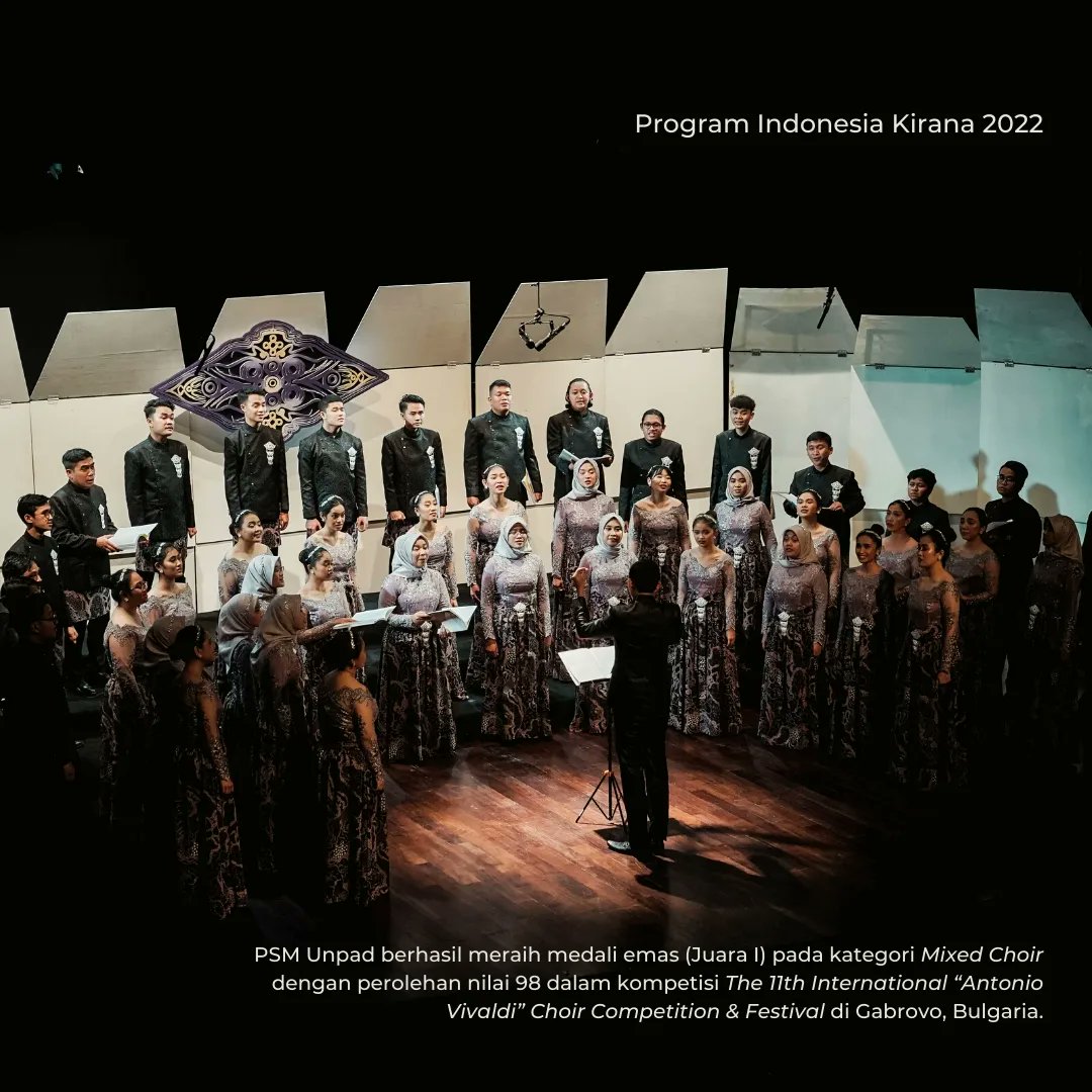 unpadchoir's tweet photo. Tahun 2022 bagi PSM Unpad merupakan kesempatan untuk memulai kembali berorganisasi dan berkegiatan paduan suara secara luring. Tentu tidak mudah dan dalam prosesnya tidak luput dari suka dan duka.
#tahunbaru #2023 #psmunpad #unpadchoir #unpad #universitaspadjadjaran https://t.co/zoLe6dCJAf