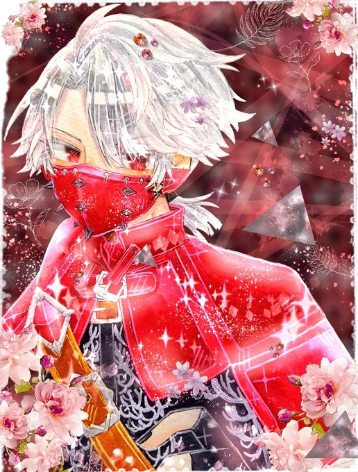 #今年最初に描いた絵と最近描いた絵を貼る 気持ちごちゃごちゃが減りました(多分) 