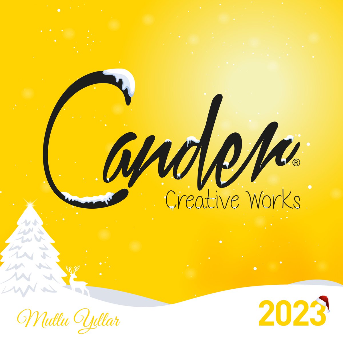 Yaratıcı işlerin bol olduğu, sağlıklı ve mutlu bir yıl dileğiyle!.. 🎄🥳🎊🎉

#CanderCreativeWorks #Cander #Hoşgeldin2023 #yeniyıl #yılbaşı #MutluYıllar #Yeniyıl2023 #HappyNewYear