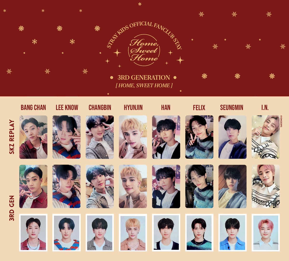 アイドル Stray Kids Official Fanclub STAY 3rd Zen Stray Kids