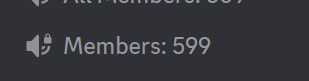Influ_Art's tweet photo. Plus qu'un membre avant les 600 membres 🤩

#discord #DiscordServer https://t.co/C680goysmA