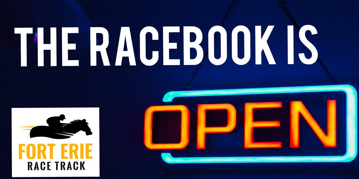Forterieracing's tweet photo. Our Racebook is once again open! Join us daily, from 11:30am-7:30pm for simulcast wagering.  We're open on New Year's Eve and New Year's day. https://t.co/3PhLFPF8wA