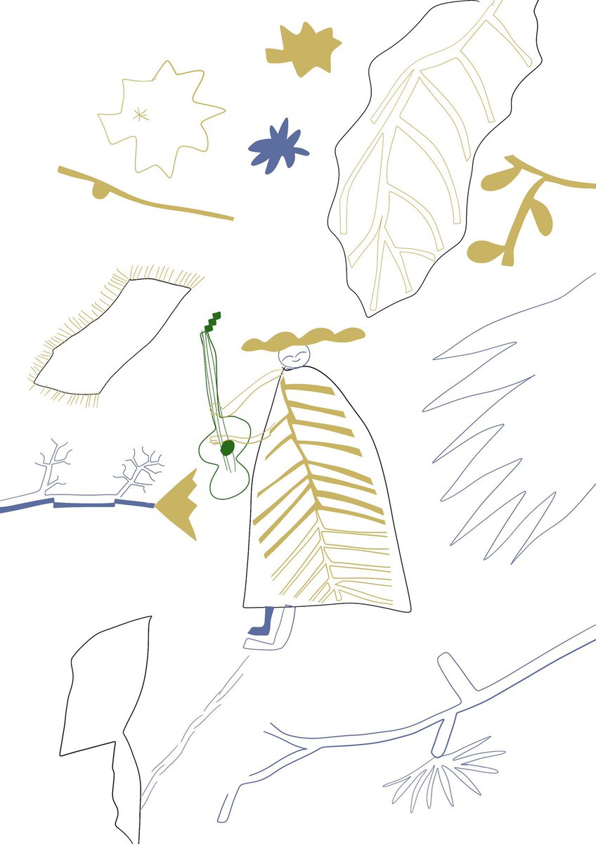 今年は落描きも楽しかった。 
