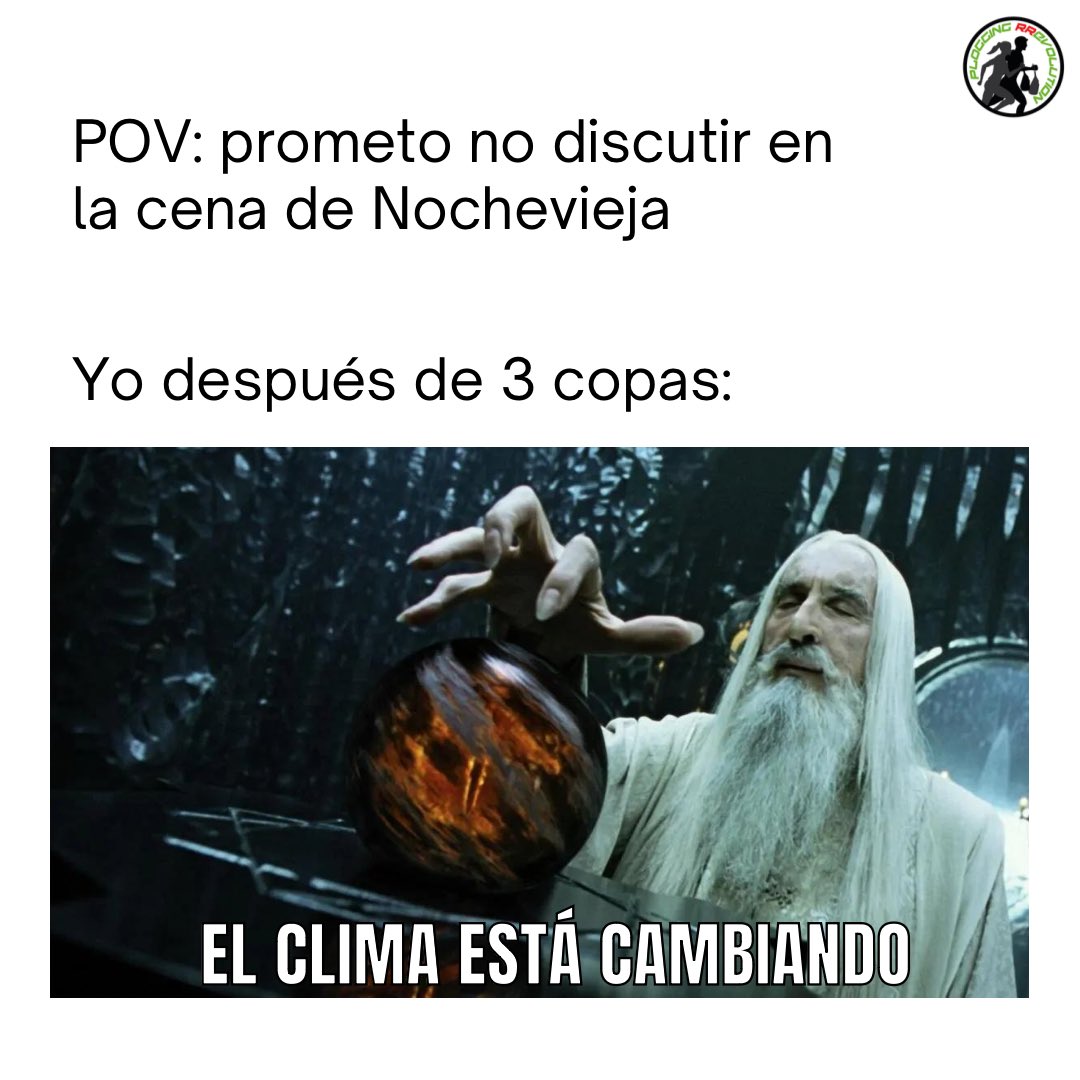Algo divertido para despedirnos del año 🤣

¡No discutáis mucho esta noche! 😜

Hasta el año que viene 🤪

#felizañonuevo #memedeldía #lotrmemes #ecolifestyle #ecologista #plogging