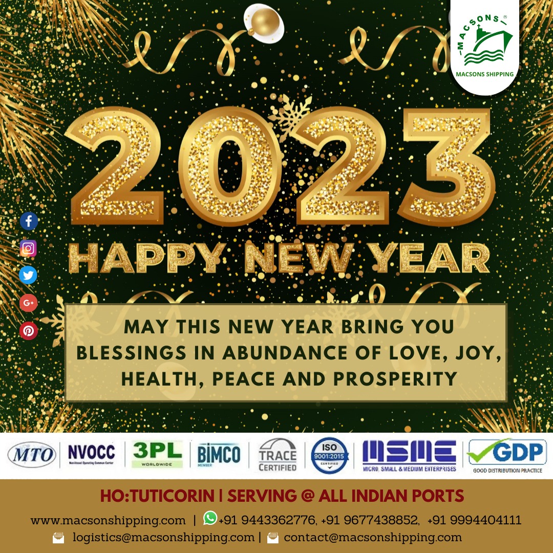 MACSONS2004's tweet photo. WISH YOU A HAPPY NEWYEAR 2023! #HappyNewYear #bonneannee2023 #buonannonuovo #新年快樂 #frohesneuesjahr #שנהאזרחיתטובה #сновымгодом #MutluYıllar2023 #あけおめスタンプ2023 #FelizAñoNuevo #зновимроком #سال‌نومبارک #سنة_جديدة_سعيدة #kalixronia @PMOIndia 
@shipmin_india @CMOTamilnadu https://t.co/NCJfKhNAnw