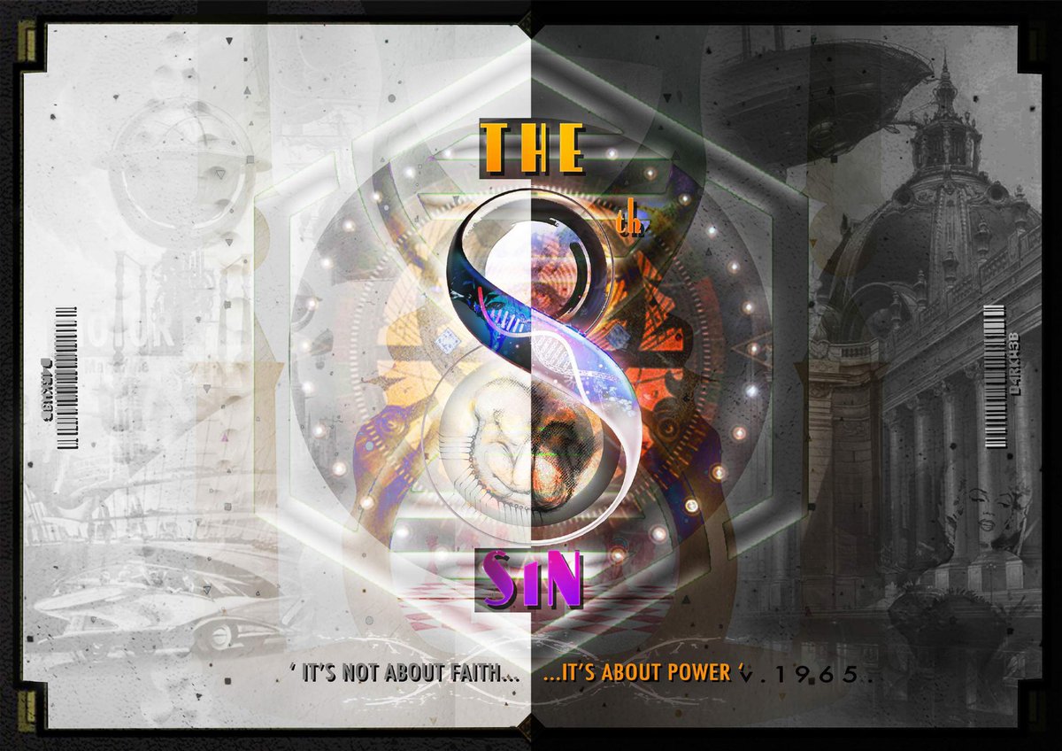 Kri8Labs's tweet photo. “The 8th Sin“ - A graphic novel by @uzairmerchant #comingsoon - @officialbkp @kri8labs @writatofficial 
.
#artistsoninstagram #retrofuture #screenplay #bookstagram #graphicnovel #kri8verse #comics #web3 #storytelling #design #yingyang #dna #action #drama #kreators #kri8 #uzi https://t.co/sc8JnGvAQ9