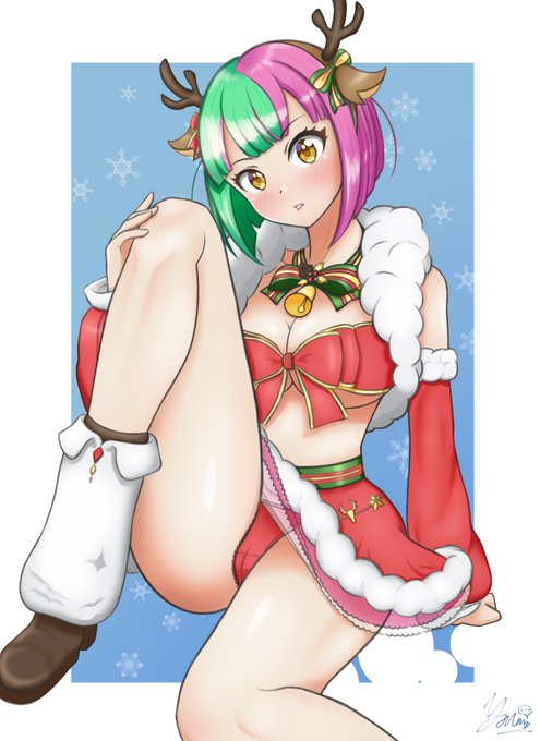 描き納めのトナカイサンタヘリーさん🤶
来年も夜乃をよろしくお願いします☺️

#ドルフィンウェーブ 